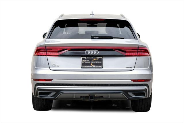 used 2020 Audi Q8 car, priced at $37,499