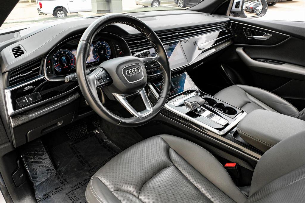 used 2020 Audi Q8 car, priced at $35,499