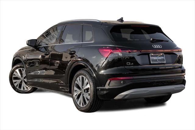 used 2023 Audi Q4 e-tron car, priced at $31,499