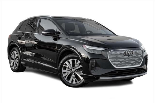 used 2023 Audi Q4 e-tron car, priced at $31,499