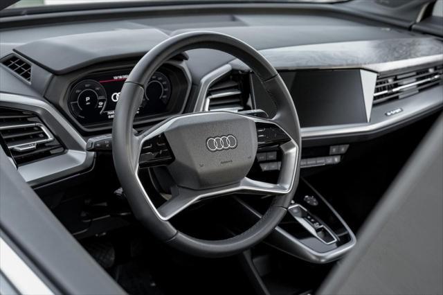 used 2023 Audi Q4 e-tron car, priced at $31,499