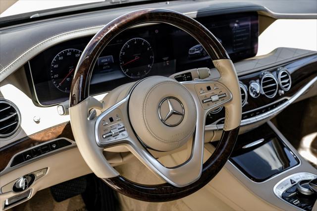 used 2018 Mercedes-Benz S-Class car, priced at $34,499