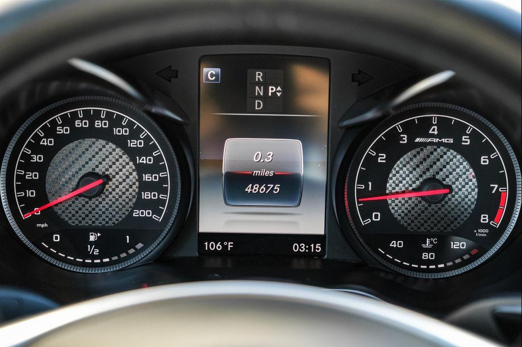 used 2017 Mercedes-Benz AMG C 63 car, priced at $39,995