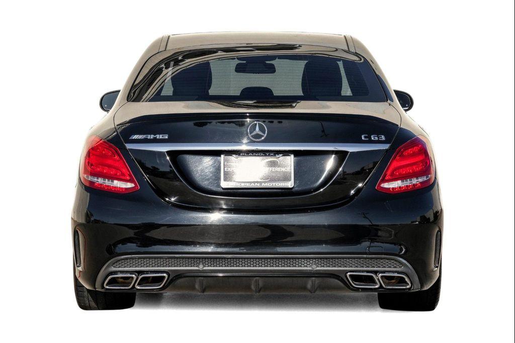 used 2017 Mercedes-Benz AMG C 63 car, priced at $39,995