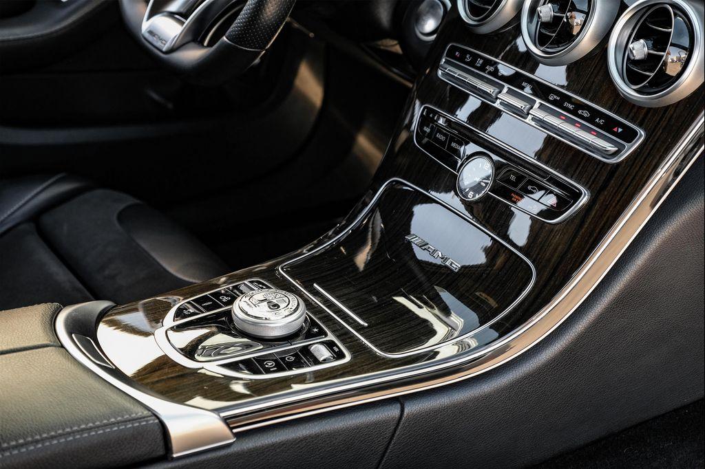 used 2017 Mercedes-Benz AMG C 63 car, priced at $39,995