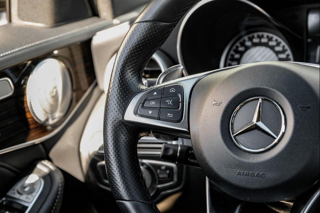 used 2017 Mercedes-Benz AMG C 63 car, priced at $39,995