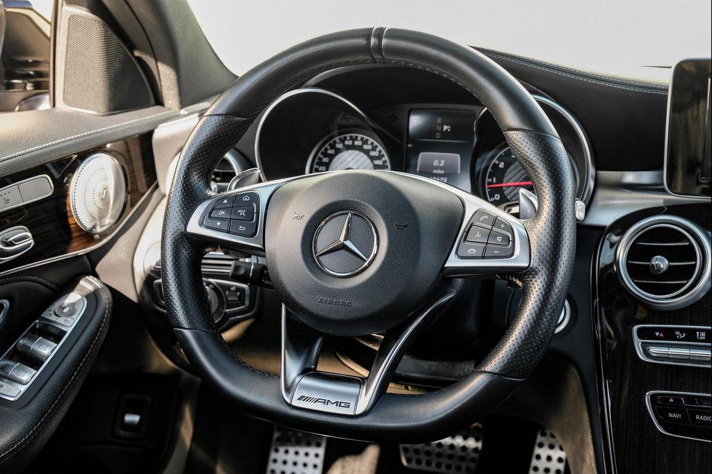 used 2017 Mercedes-Benz AMG C 63 car, priced at $39,995