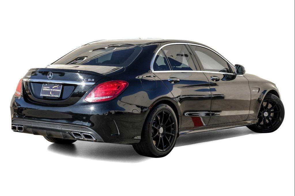used 2017 Mercedes-Benz AMG C 63 car, priced at $39,995