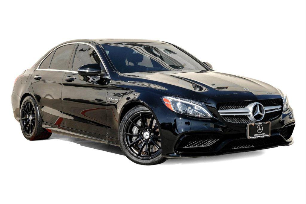used 2017 Mercedes-Benz AMG C 63 car, priced at $39,995