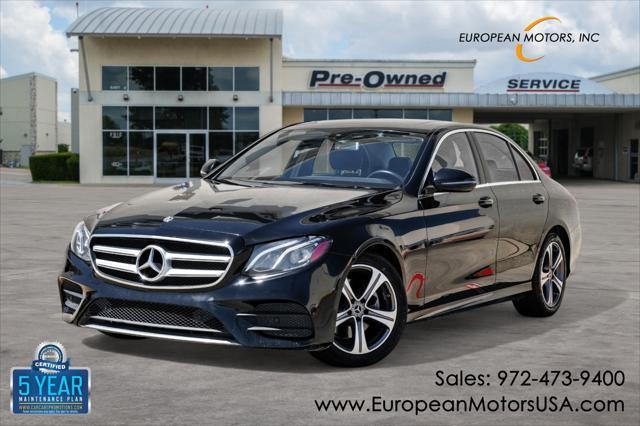 used 2019 Mercedes-Benz E-Class car, priced at $27,995