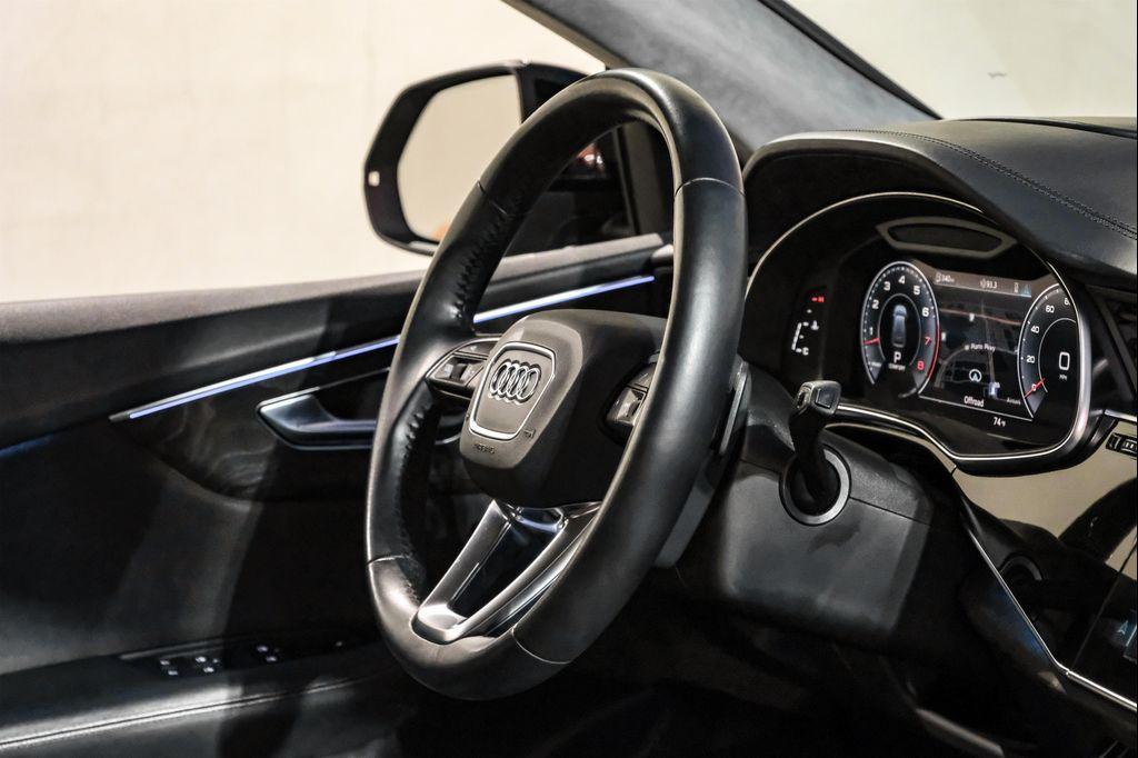 used 2020 Audi Q8 car, priced at $34,995