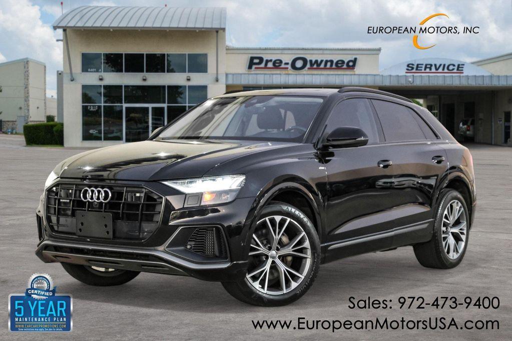 used 2020 Audi Q8 car, priced at $34,995