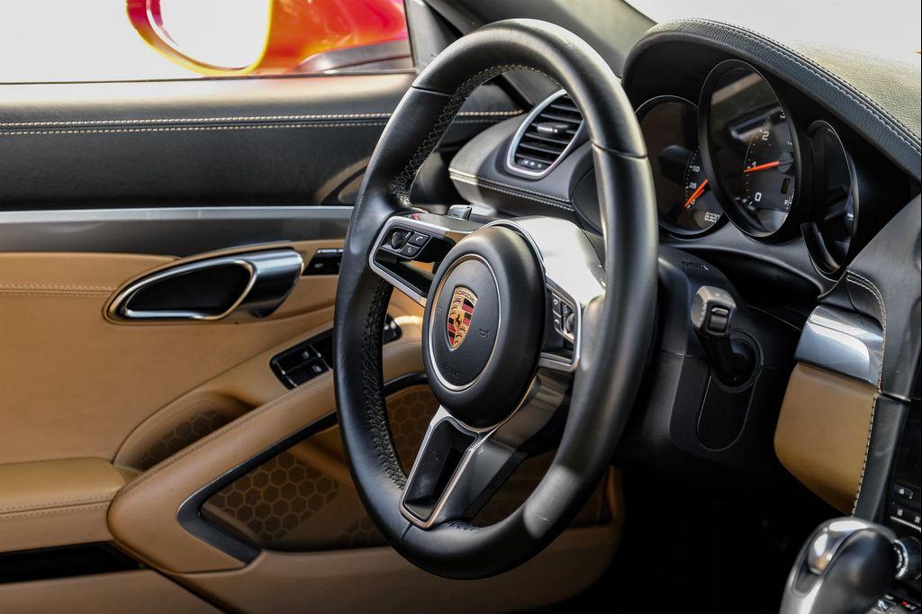 used 2017 Porsche 718 Boxster car, priced at $37,499