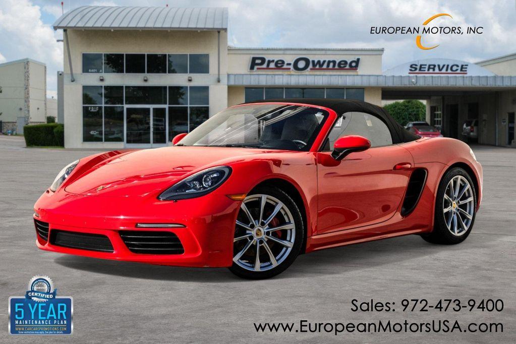 used 2017 Porsche 718 Boxster car, priced at $37,499