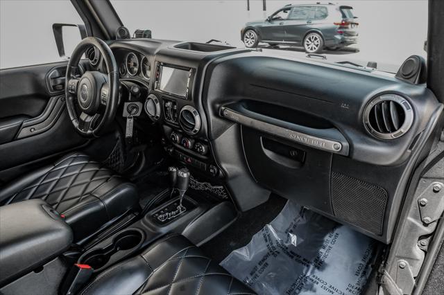 used 2012 Jeep Wrangler Unlimited car, priced at $15,499