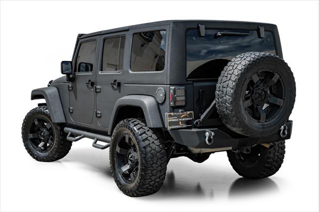 used 2012 Jeep Wrangler Unlimited car, priced at $15,499