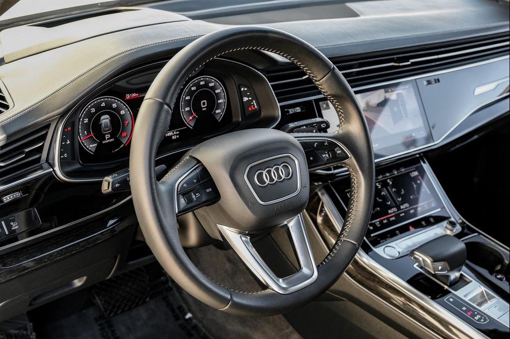 used 2019 Audi Q8 car, priced at $36,995