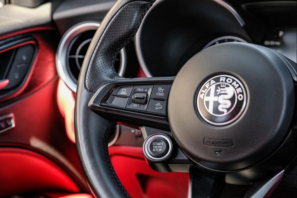used 2021 Alfa Romeo Stelvio car, priced at $18,995