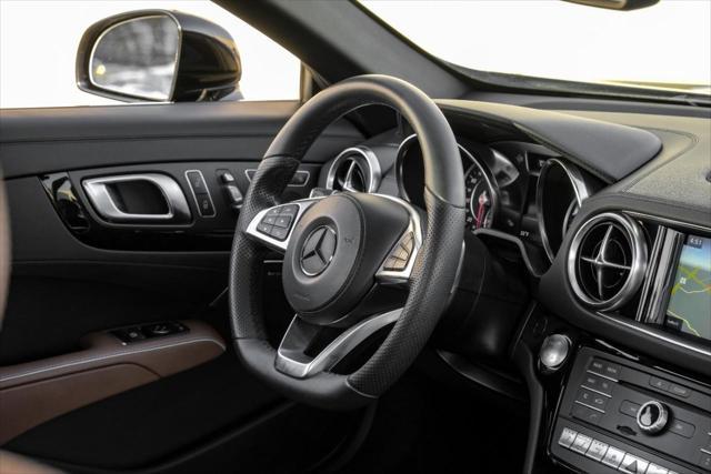 used 2018 Mercedes-Benz SL 450 car, priced at $40,995