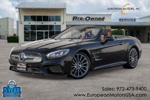 used 2018 Mercedes-Benz SL 450 car, priced at $40,995