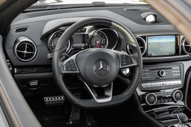 used 2018 Mercedes-Benz SL 450 car, priced at $40,995