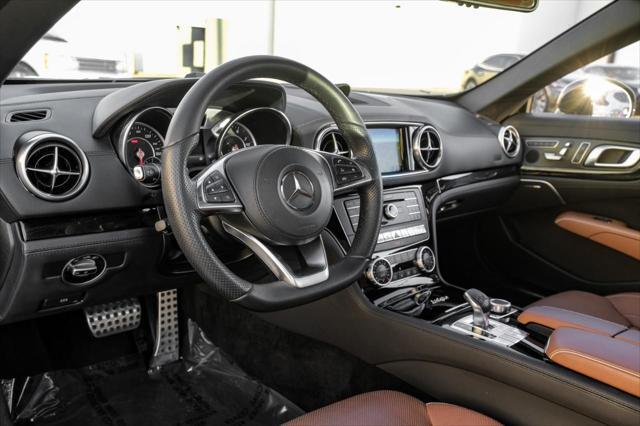 used 2018 Mercedes-Benz SL 450 car, priced at $40,995