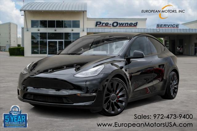 used 2021 Tesla Model Y car, priced at $31,995