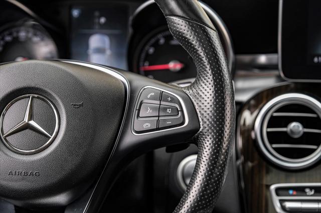 used 2018 Mercedes-Benz GLC 300 car, priced at $20,995