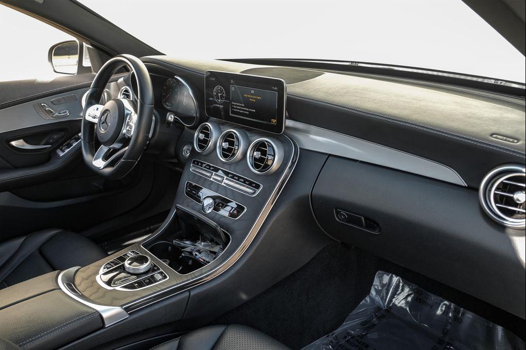 used 2021 Mercedes-Benz C-Class car, priced at $23,995