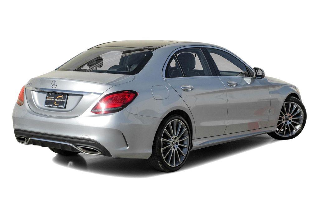 used 2021 Mercedes-Benz C-Class car, priced at $23,995