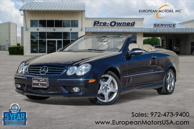 used 2005 Mercedes-Benz CLK-Class car, priced at $12,995