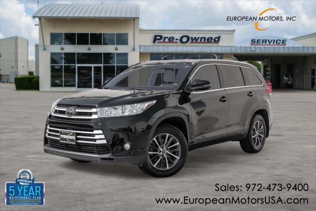 used 2018 Toyota Highlander car, priced at $24,995