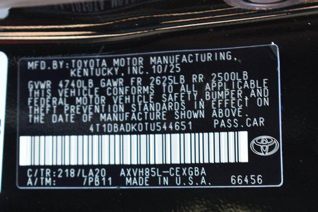 new 2026 Toyota Camry car, priced at $35,441