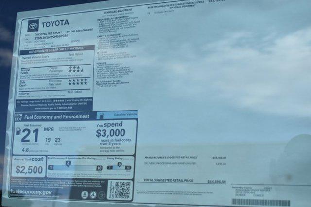 new 2025 Toyota Tacoma car, priced at $42,411