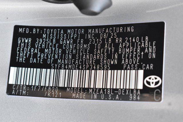 new 2025 Toyota Corolla car, priced at $22,611