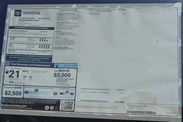 new 2025 Toyota Tacoma car, priced at $42,931