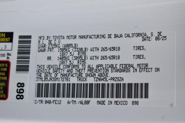 new 2025 Toyota Tacoma car, priced at $42,931