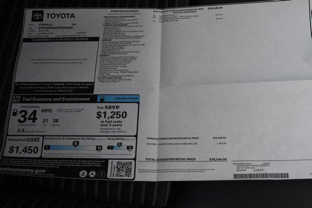 new 2026 Toyota Corolla car, priced at $29,461