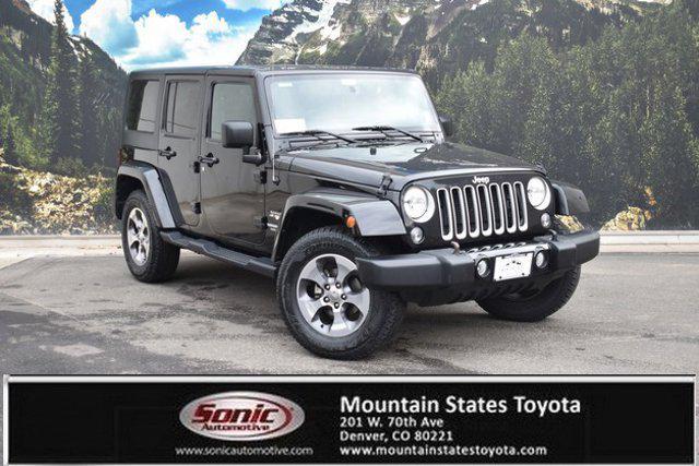 used 2016 Jeep Wrangler Unlimited car, priced at $20,999