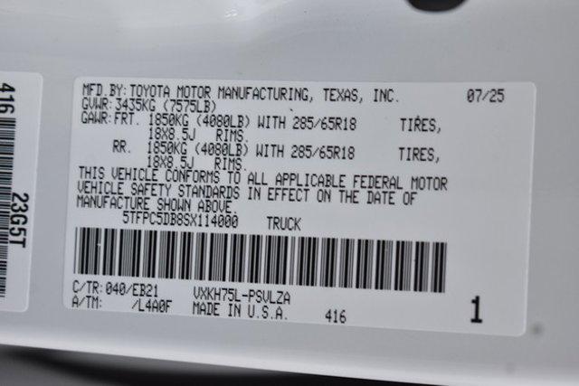 new 2025 Toyota Tundra Hybrid car, priced at $78,001