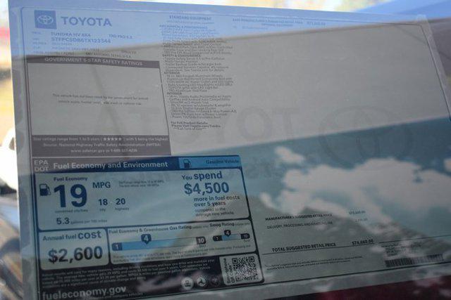 new 2026 Toyota Tundra Hybrid car, priced at $74,651