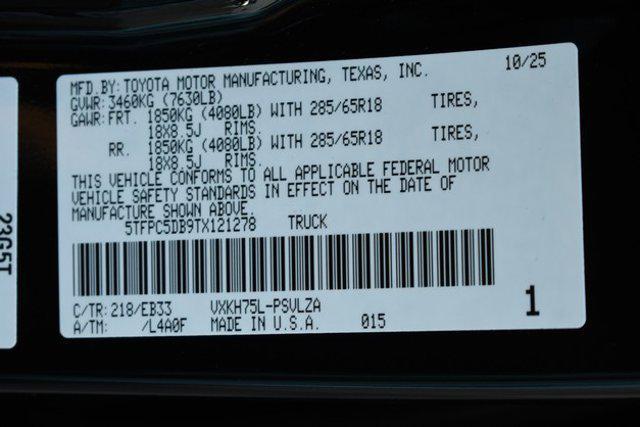 new 2026 Toyota Tundra Hybrid car, priced at $74,651