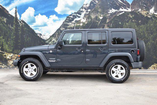 used 2017 Jeep Wrangler Unlimited car, priced at $13,996