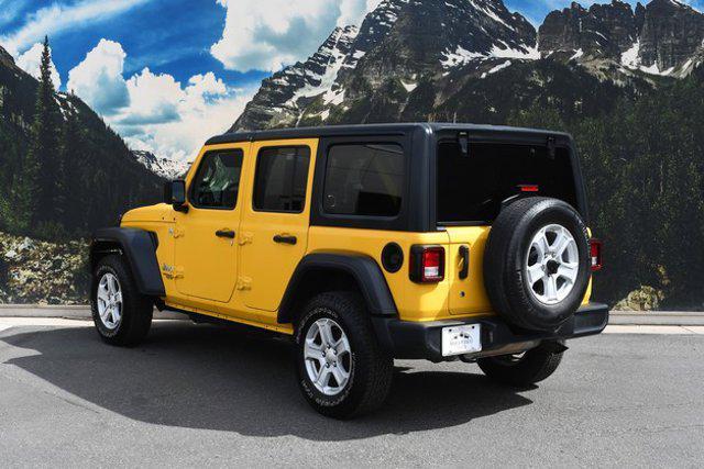 used 2019 Jeep Wrangler Unlimited car, priced at $17,496