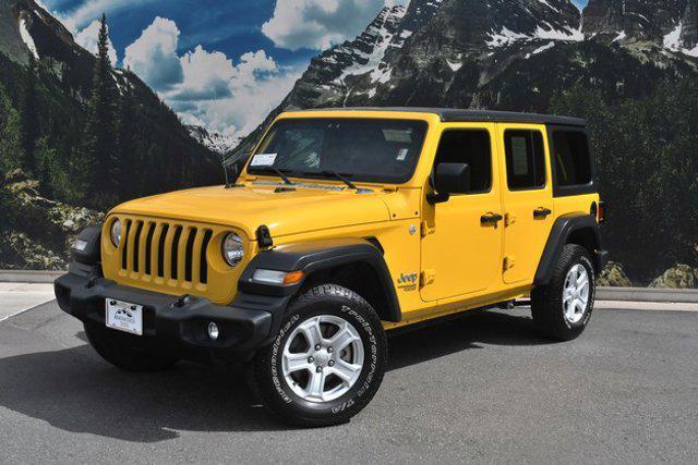 used 2019 Jeep Wrangler Unlimited car, priced at $17,496