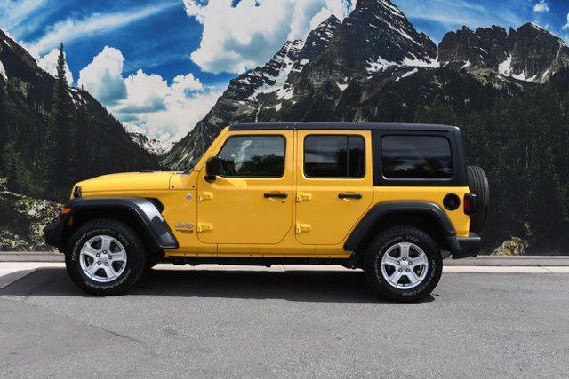 used 2019 Jeep Wrangler Unlimited car, priced at $17,496