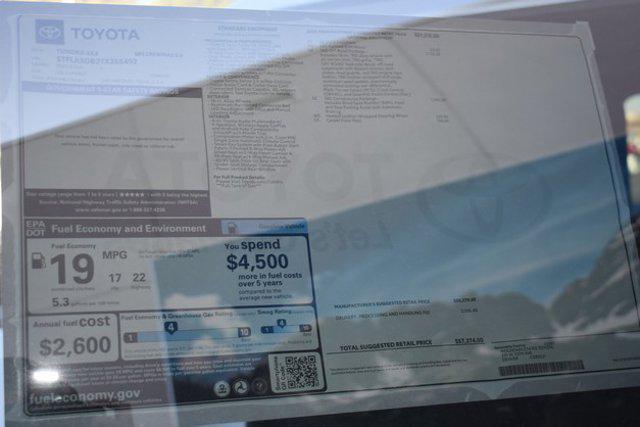 new 2026 Toyota Tundra car, priced at $54,751