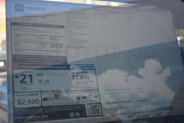 new 2025 Toyota Tacoma car, priced at $40,781