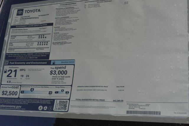 new 2025 Toyota Tacoma car, priced at $40,261
