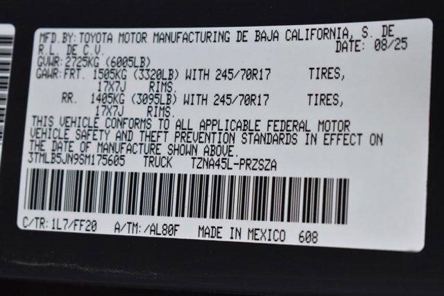 new 2025 Toyota Tacoma car, priced at $40,181